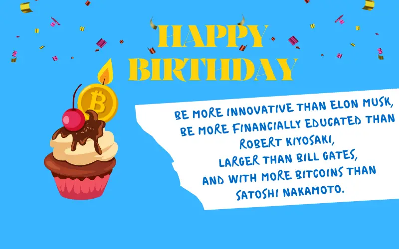 Birthday Wishes About Bitcoin