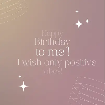 Happy Birthday To Me - 5 Unique Cards | I-Wish-You