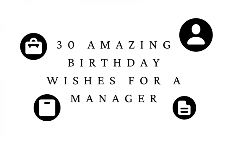 30 Amazing Birthday Wishes for a Manager