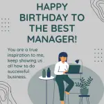 30 Amazing Birthday Wishes for a Manager | I-Wish-You