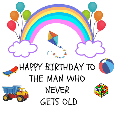 happy birthday to old man