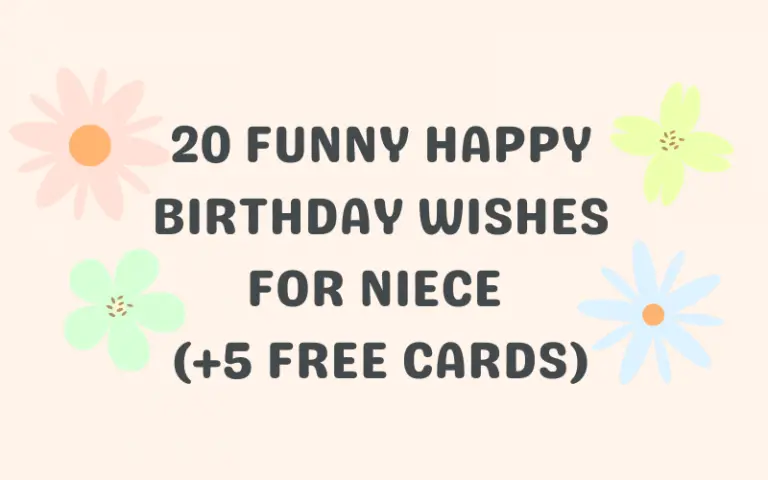 20 Funny Happy Birthday Wishes for Niece