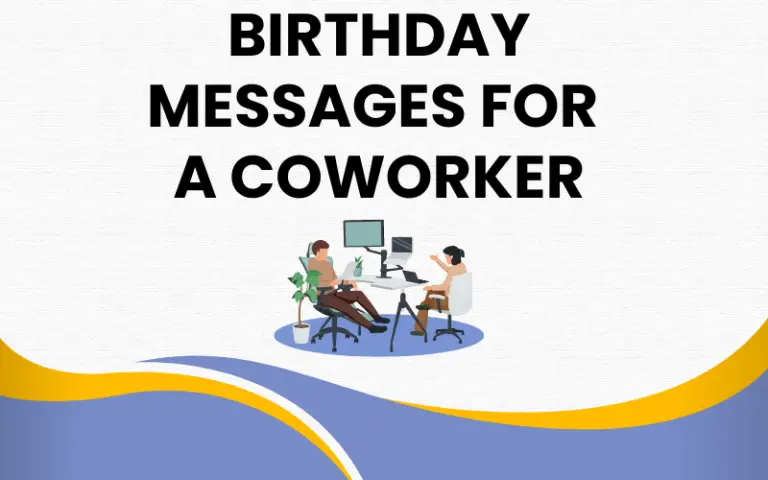 Birthday Messages for a Coworker