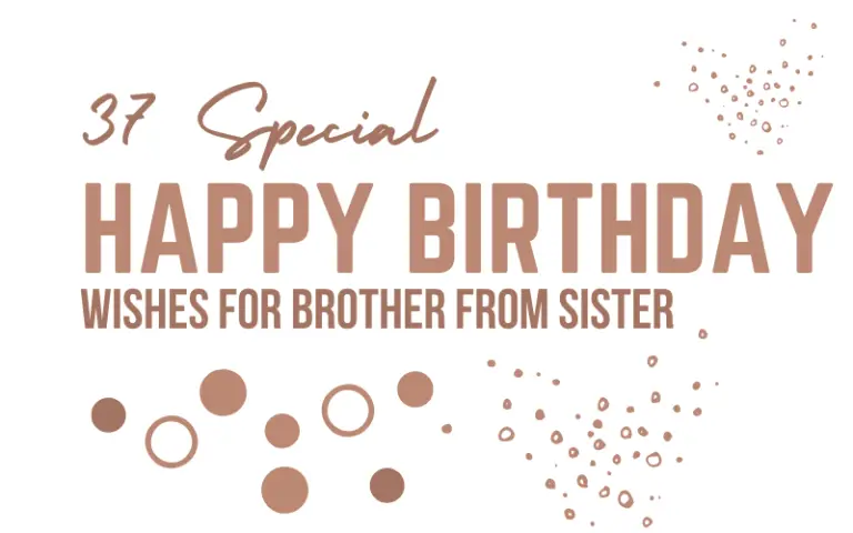 Happy Birthday Brother From Sister
