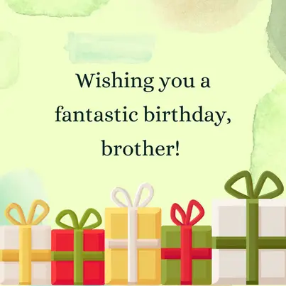 happy birthday message to brother from sister