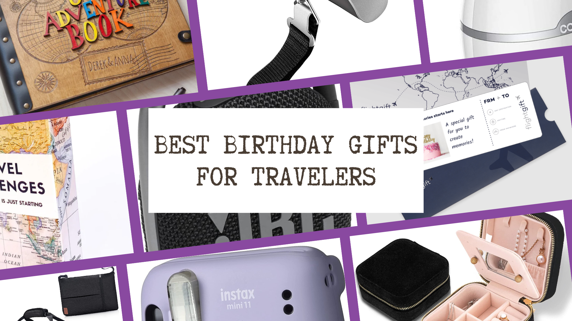 15 Best Birthday Gifts for Travelers (From $10 to $90) | I-Wish-You
