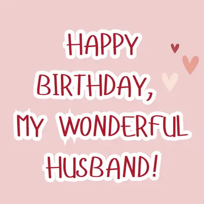 romantic birthday message for husband
