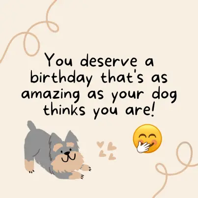 dog lover birthday wish