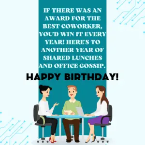 56 Funny Happy Birthday Wishes for Coworker | I-Wish-You