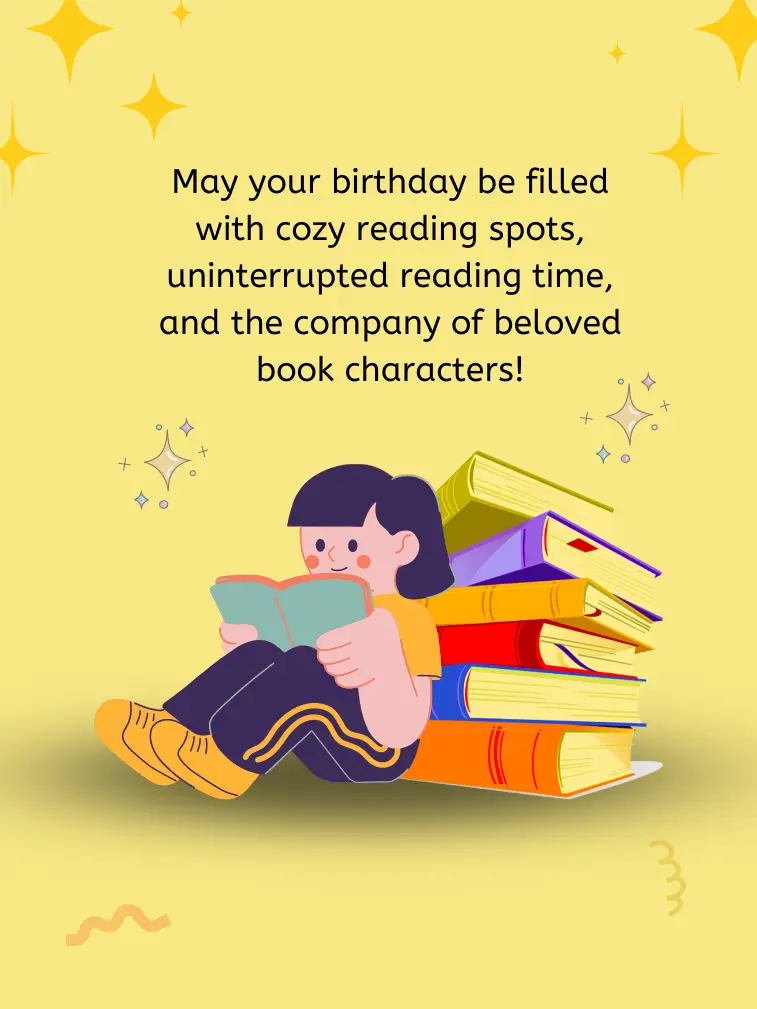 42 Birthday Wishes for Book Lovers | I-Wish-You