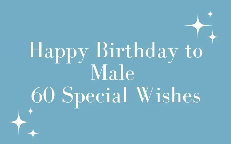 Happy Birthday Male