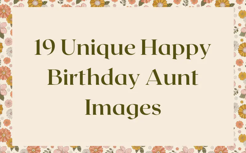 19 Unique Happy Birthday Aunt Images