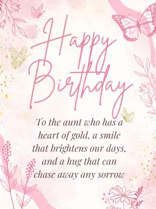 19 Unique Happy Birthday Aunt Images | I-Wish-You