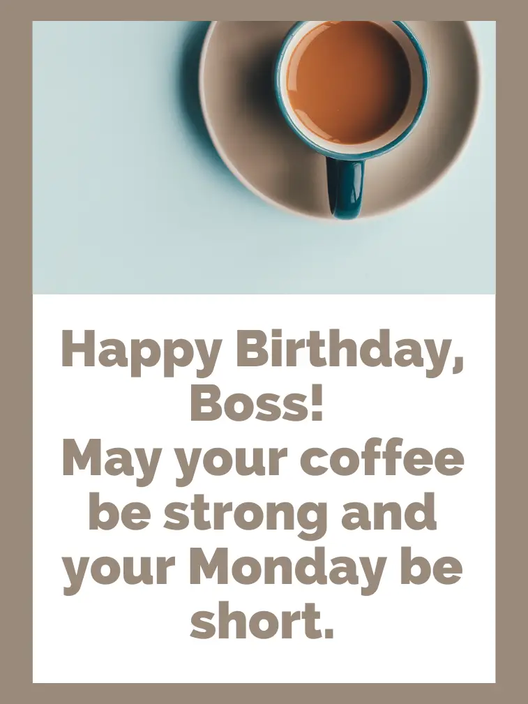 Creative Birthday Wishes for Boss