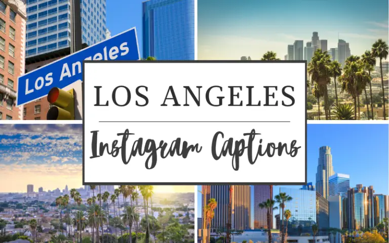 Los Angeles Instagram Captions
